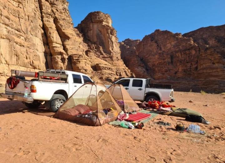 Wadi Rum Camp Stars & Jeep Tour Exterior foto
