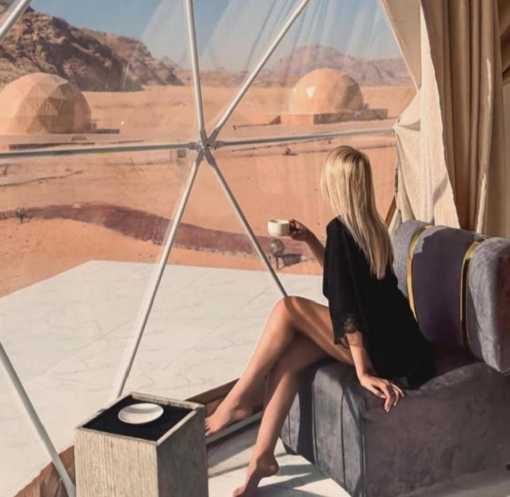Wadi Rum Camp Stars & Jeep Tour Exterior foto